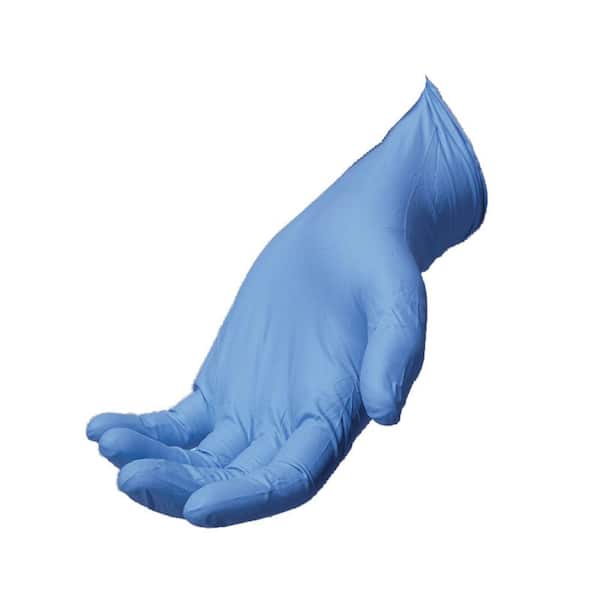 HDX 10-Count Disposable Nitrile Gloves