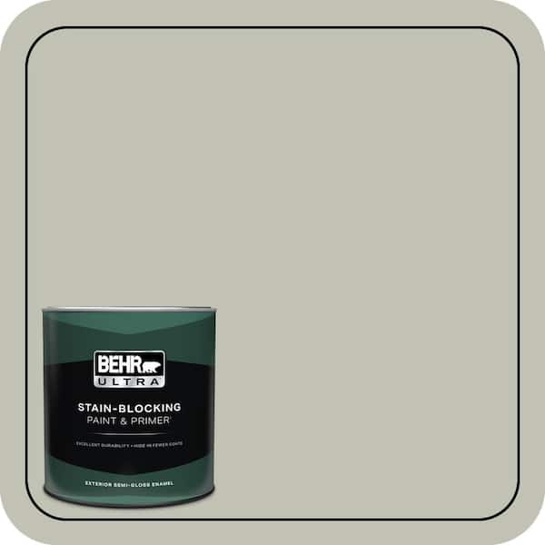 BEHR ULTRA 1 qt. #ECC-37-1 Arbor Hollow Semi-Gloss Enamel Exterior Paint & Primer