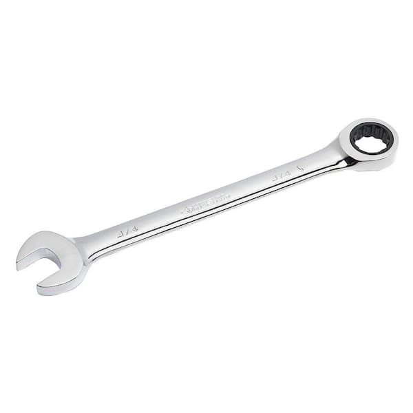 Husky 3/4 in. 12-Point SAE Ratcheting Combination Wrench