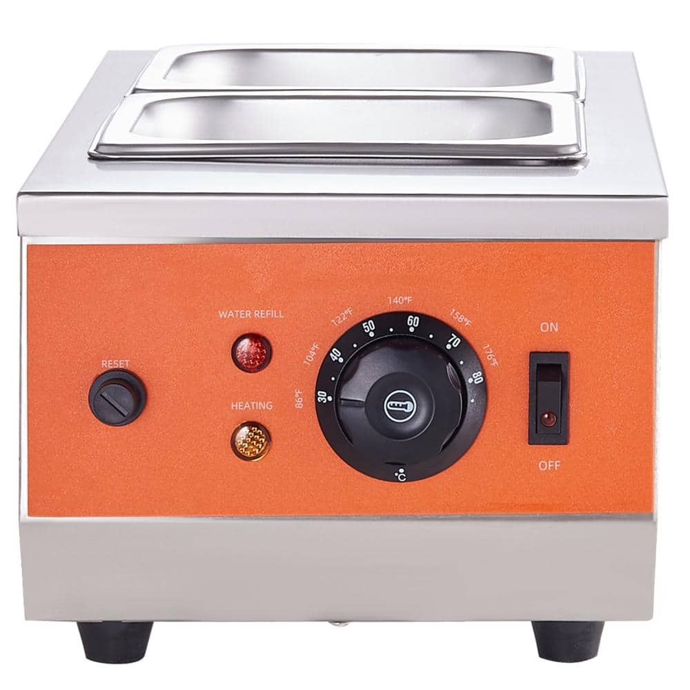 2-Tank Chocolate Melting Machine 9 lb 800W Stainless Steel Tempering Warmer 86-185F Temperature Control price history on PriceWatchPro