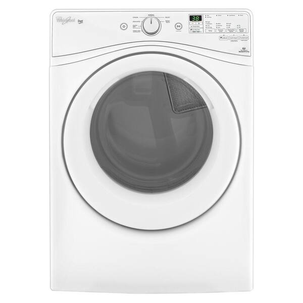 Whirlpool Duet 7.3 cu. ft. High-Efficiency Electric Dryer in White, ENERGY STAR