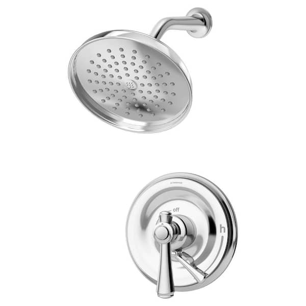 Symmons Degas Single Handle 3-Spray Shower Trim with Secondary Volume Control in Polished Chrome - 1.5 GPM (Valve not Included)