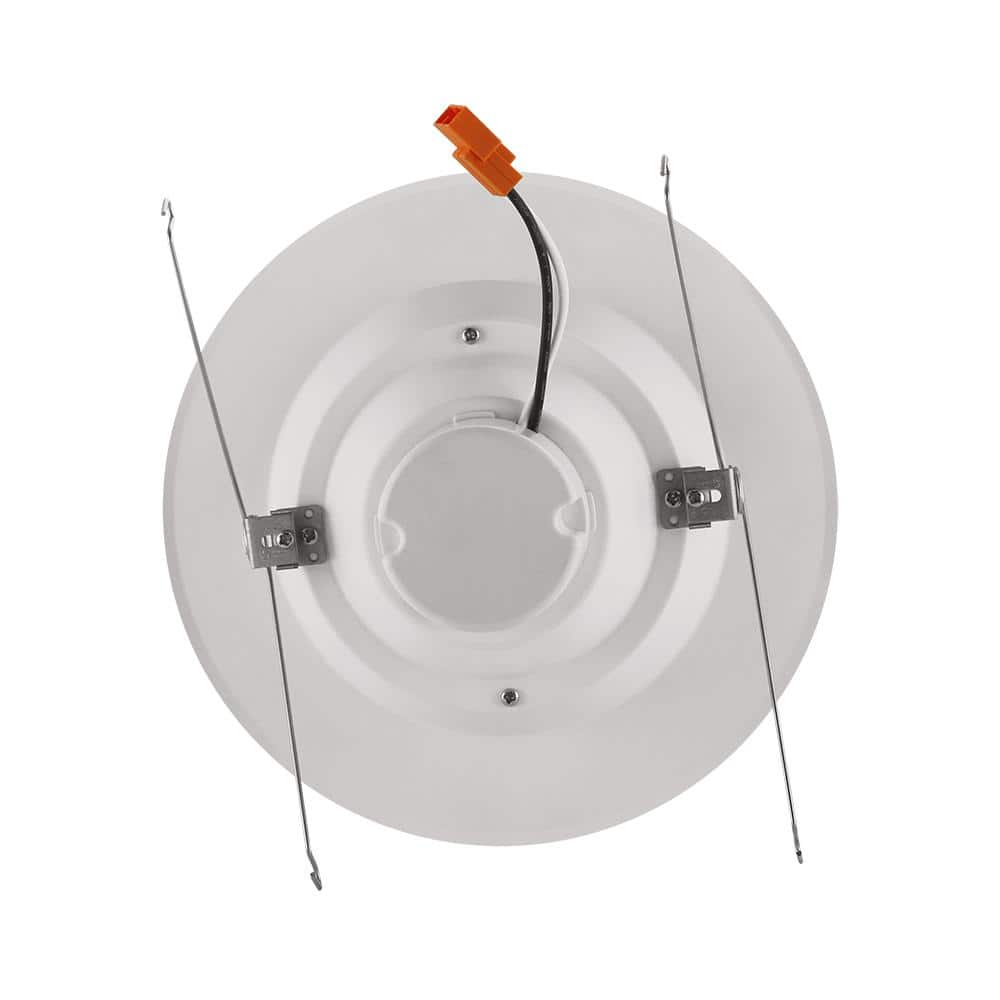 Modern 7.5" White LED Downlight for Indoor/Outdoor Use