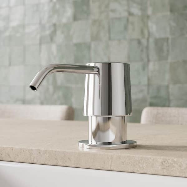 12 oz. Kitchen Soap Dispenser in Chrome