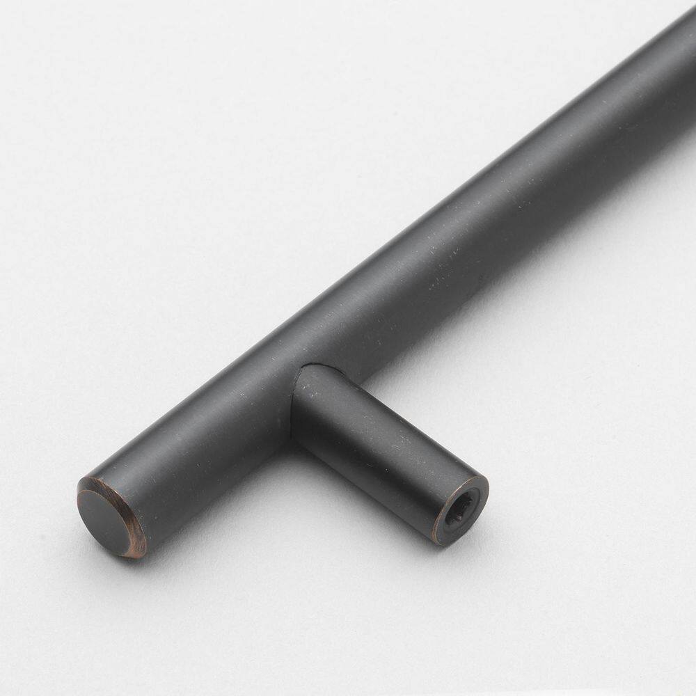 Oil Rubbed Bronze 8.63" Modern Bar Pull with Mounting Hardware