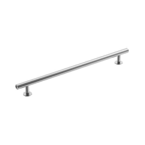 Amerock Radius 10-1/16 in. (256mm) Modern Polished Chrome Bar Cabinet Pull