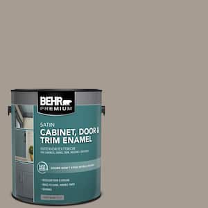 1 gal. #N200-4 Rustic Taupe Satin Enamel Interior/Exterior Cabinet, Door & Trim Paint