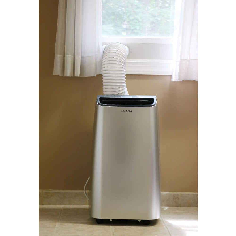 Amana 10,000 BTU White Portable Air Conditioner with Remote