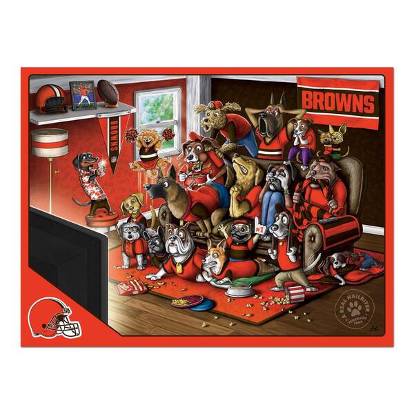 Cleveland Browns Vintage Program 16 Jigsaw Puzzle