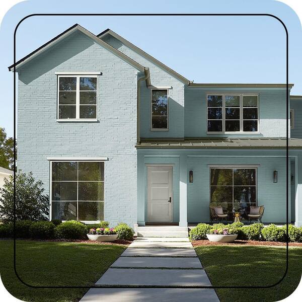 BEHR PREMIUM PLUS 1 qt. #PPU13-08 Venus Teal Semi-Gloss Enamel