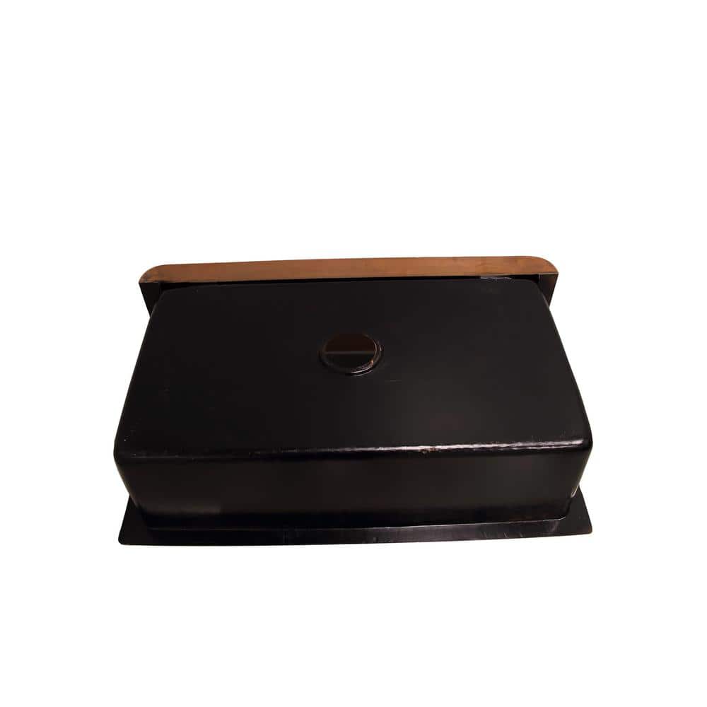 Austin 33'' Antique Copper Farmhouse Single Bowl Sink