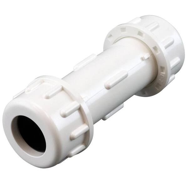 thumbnail image 2 of AMERICAN VALVE P600U 4 Inch PVC Pipe SCH 40 Compression Coupling - 1933274 2 of 6