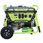 Green Power 10000/7500-Watt Gasoline Powered Electric Start Portable Generator w/420cc 15HP LCT Engine, Lithium Battery