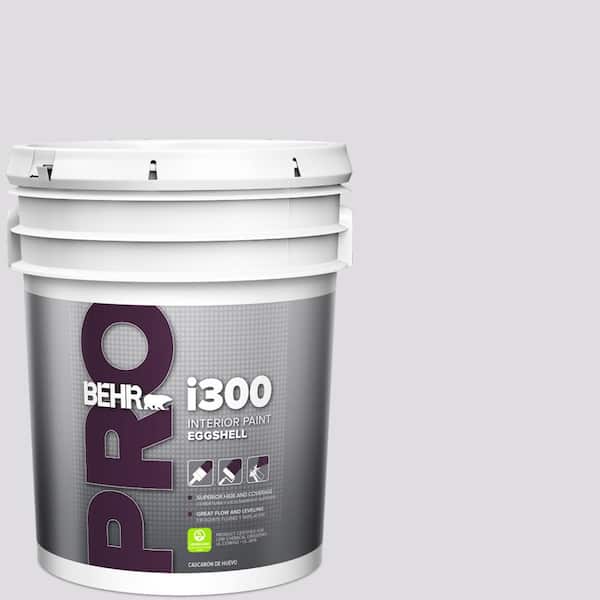 BEHR PRO 5 gal. #660E-1 Lavender Lace Eggshell Interior Paint