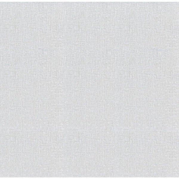 Grey Natural Linen Dove Textured Wallpaper