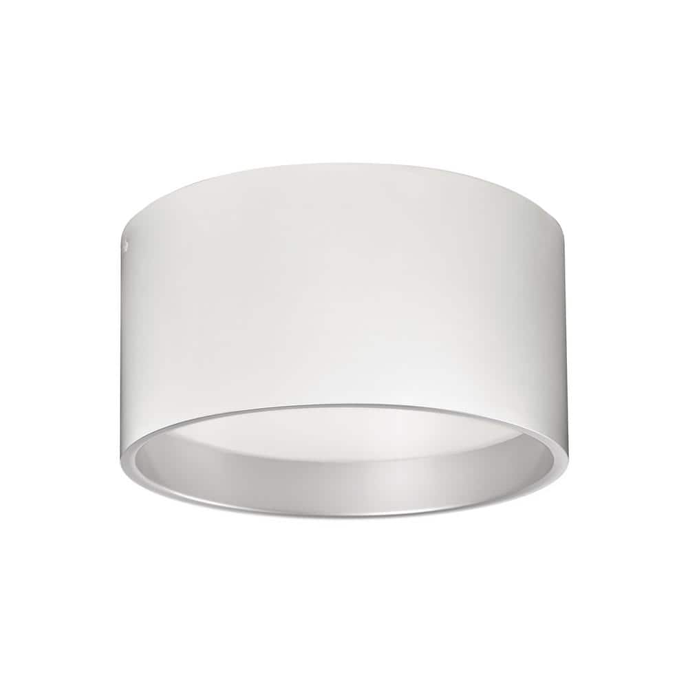 Mousinni 14 in. 1 Light 20-Watt White Integrated LED Flush Mount price history on PriceWatchPro