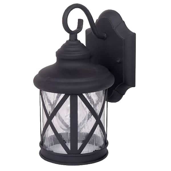 Unbranded 1-Light Matte Black Outdoor Wall Sconce