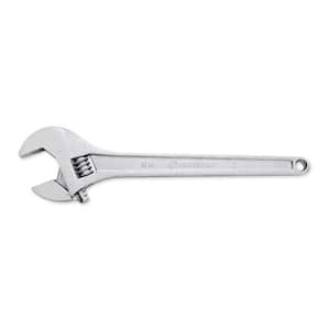 15 in. Chrome Adjustable Wrench