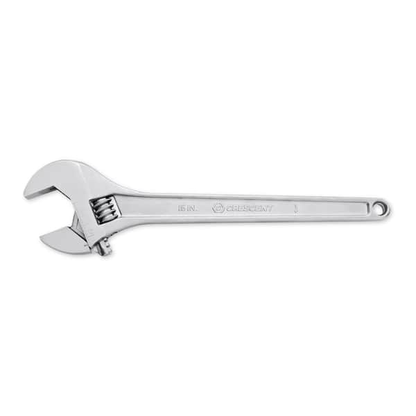 Crescent 15 in. Chrome Adjustable Wrench