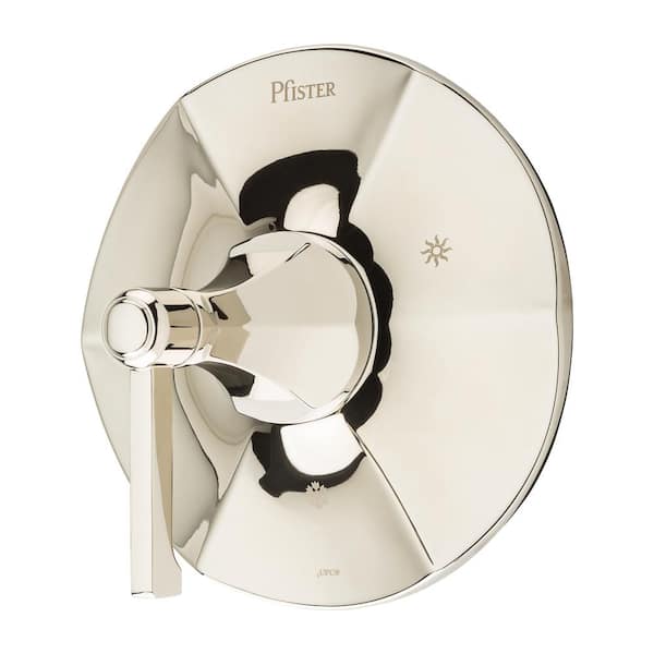 Pfister Arterra 1-Handle Wall Mount Valve Trim Kit in Polished Nickel (Valve Not Included)
