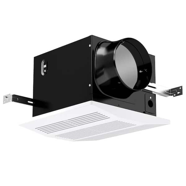 200 CFM Bathroom Exhaust Fan Ceiling or Wall Mount ENERGY STAR White 200 CFM Bathroom Exhaust Fan Ceiling or Wall Mount ENERGY STAR White