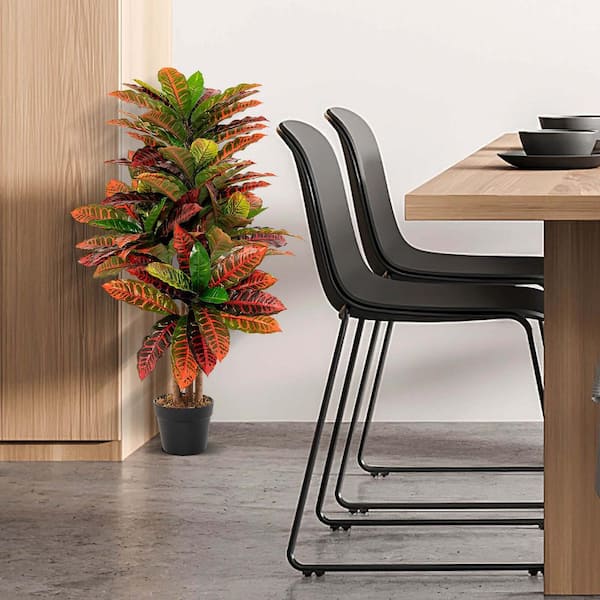 Mightlink Simulated Plant Fine Workmanship Decorative Realistic Full of  Vitality No Watering Decorate Rattan Leaves Long-lasting No Wither  Imitation Plant for Office Use 