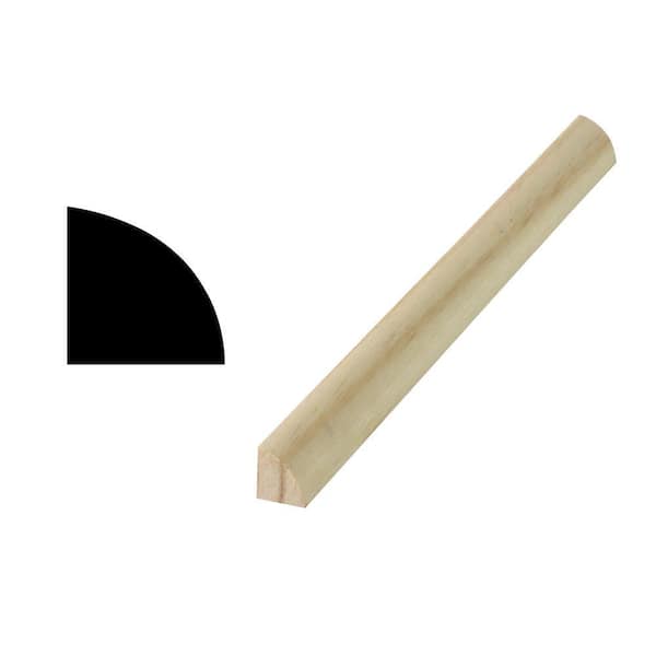WM 106 - 11/16 in. x 11/16 in. Solid Pine Quarter Round Molding