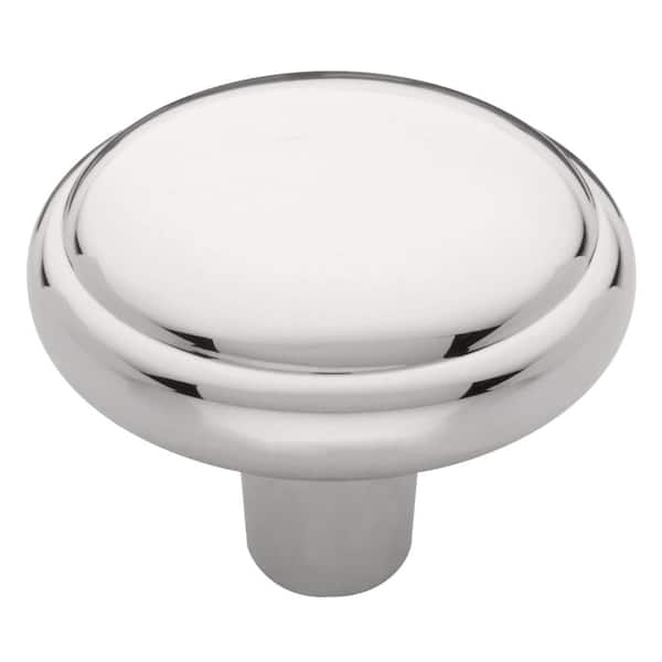 Liberty Liberty Domed Top 1-3/16 in. (31 mm) Polished Chrome Round Cabinet Knob