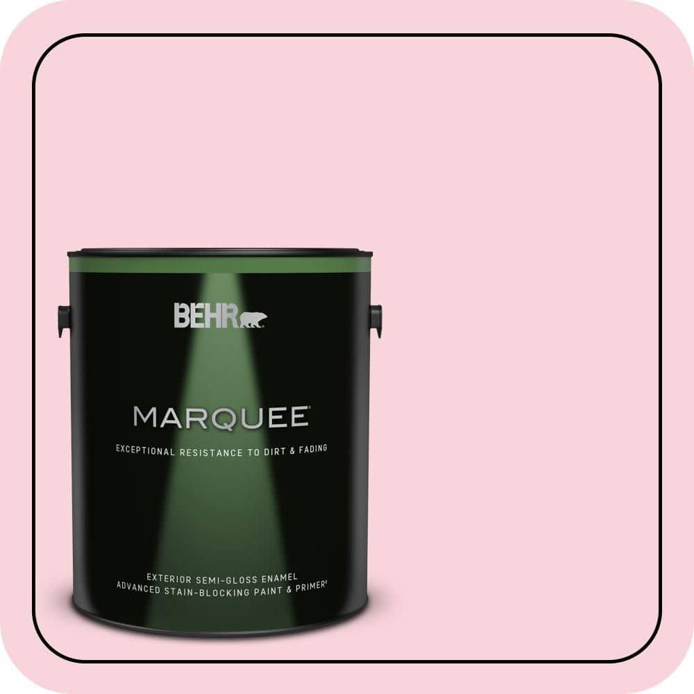 1 gal. #110C-1 Petal Bloom Semi-Gloss Enamel Exterior Paint & Primer price history on PriceWatchPro