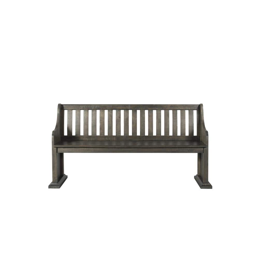 Stanford Dark Ash Pew Bench