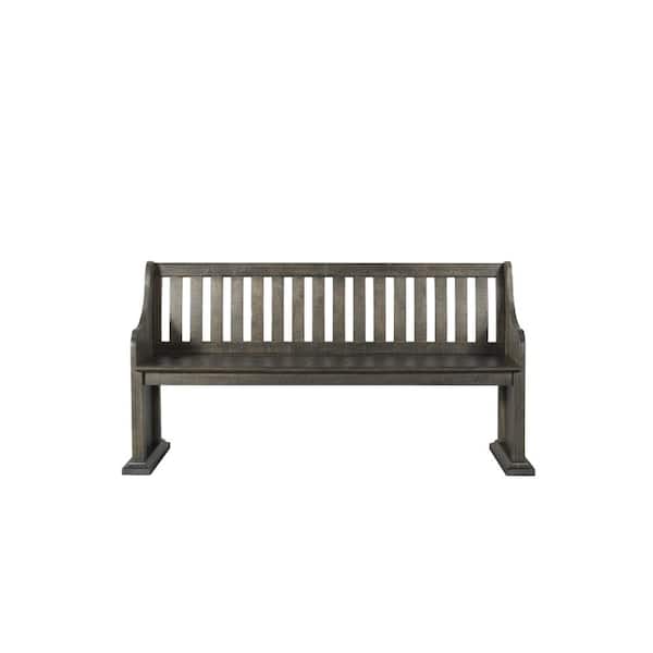 Unbranded Stanford Dark Ash Pew Bench