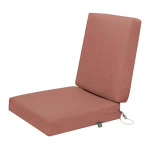 Duck Covers Weekend 36 in. W x 18 in. D x 3 in. Thick Outdoor Dining Chair Cushions in Cedarwood