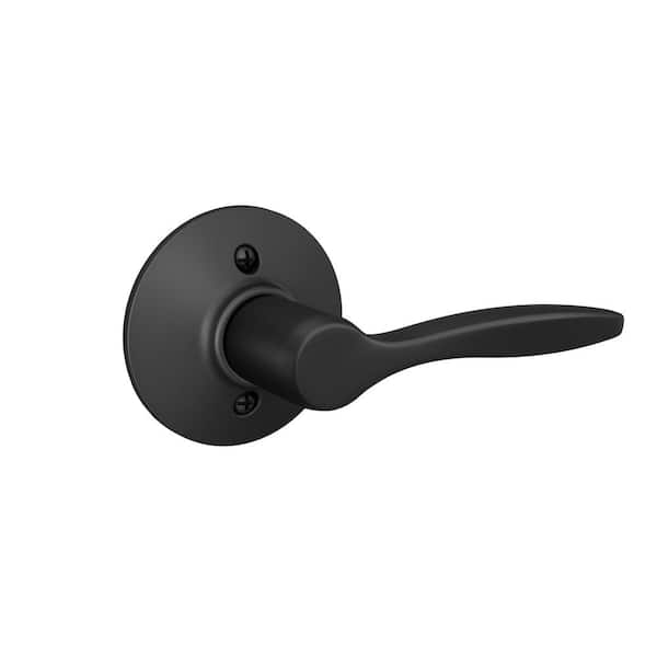 Delfayo Matte Black Dummy Door Lever - Right Handed