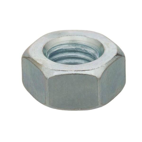 Everbilt 5/16 in. - 18 Zinc Grade 5 USS Hex Nut (25-Pack)