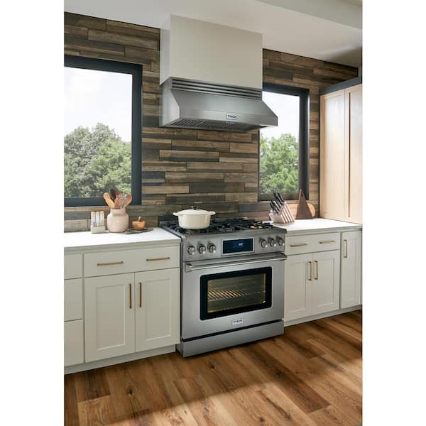 Thor Kitchen 36 Professional 6 Burner Gas Range Kitchen Oven, Stainless  Steel, 1 Piece - Pick 'n Save