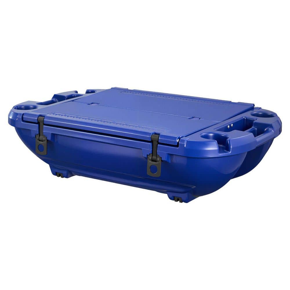 40 qt. Floating Cooler, Hard Shell Floating Ice Chest with Dry Storage ...