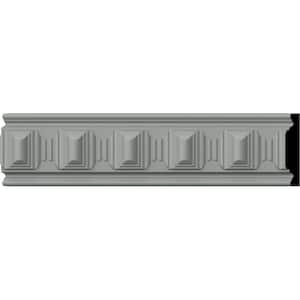 SAMPLE - 5/8 in. x 12 in. x 2-3/8 in. Urethane Carrillo Chair Rail Moulding