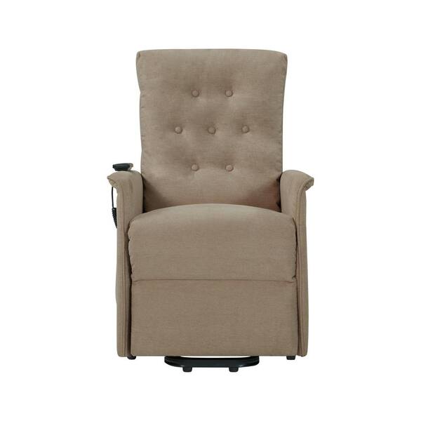 ProLounger Barley Tan Fabric Standard (No Motion) Recliner with