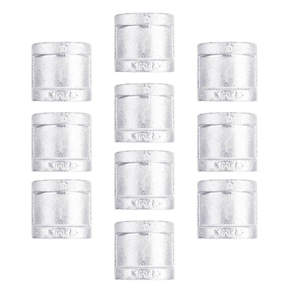 1/2 in. Galvanized Iron Coupling (10-Pack) price history on PriceWatchPro