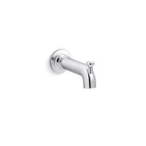 Castia By Studio McGee Wall-Mount Bath Spout With Diverter in Polished Chrome