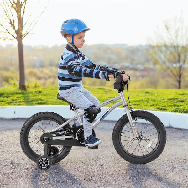 Costway 16 in. Kid's Bike for 4-Years to 7-Years Old with