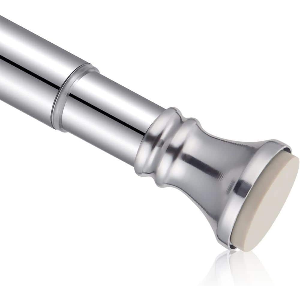 Spring Shower Rods Dyiom Spring Tension Shower Curtain Rod, 42-72 in. Rust-Resistance ...