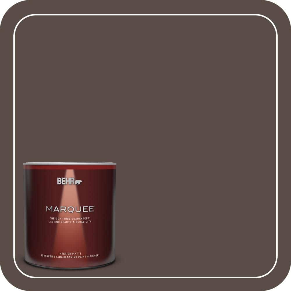 1 Qt. #PPU5-19 Dark Truffle One-Coat Hide Matte Interior Paint & Primer price history on PriceWatchPro