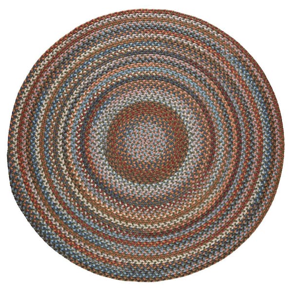 Annie Greengrass 4 ft. x 4 ft. Round Indoor Braided Area Rug