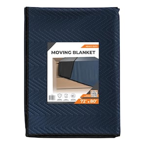 80 in. L x 72 in. W Premium Moving Blanket (2-Pack)