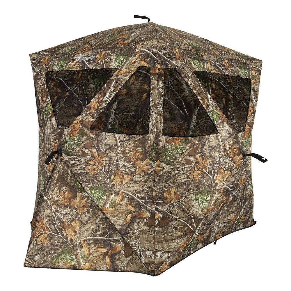 Plano Ameristep Care Taker Outdoor 2-Person Kick Out Hunting Blind ...