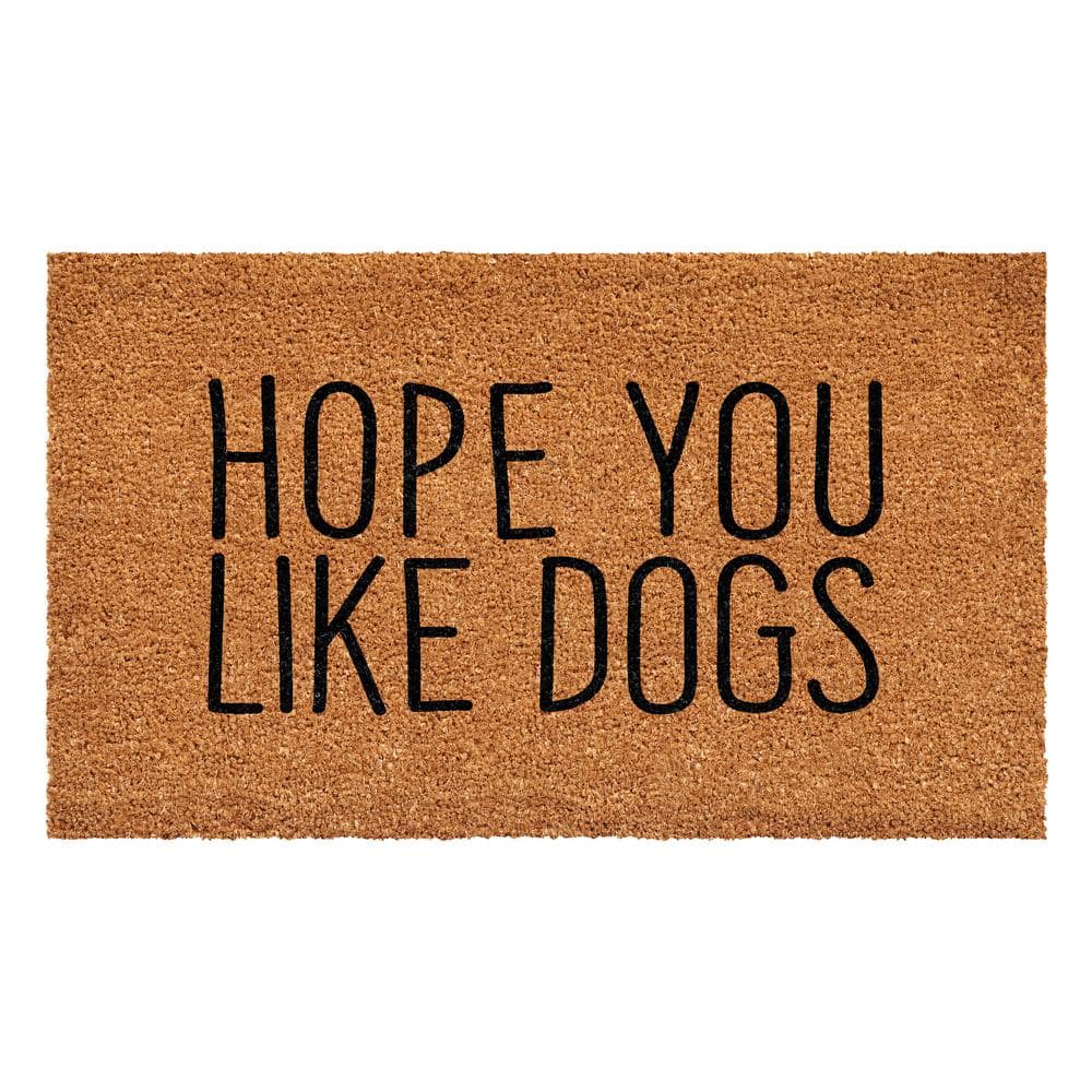 Hope You Like Dogs 24 in. x 36 in. Door Mat price history on PriceWatchPro