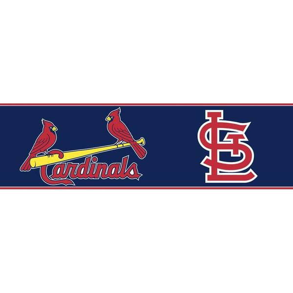 Major League Baseball Boys Will Be Boys II St. Louis Cardinals Wallpaper Border