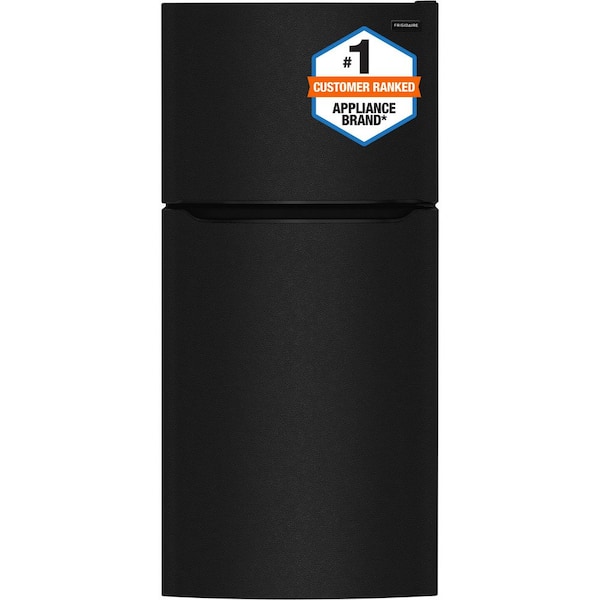 Frigidaire 18.3 Cu. Ft. Garage Ready Top Freezer Refrigerator in Black