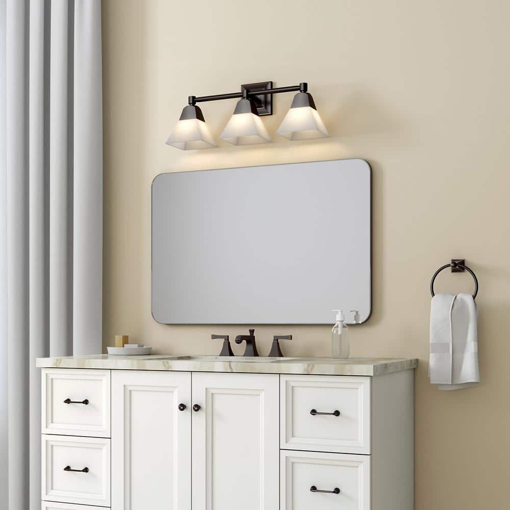 Memoirs Crown Molding Inspired 3-Light Sconce in Oil-Rubbed Bronze